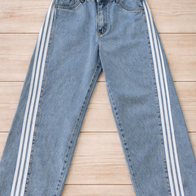 Jean a rayas